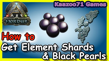 How to Get Element Shards and Black Pearls in Fjordur Ark 💥
