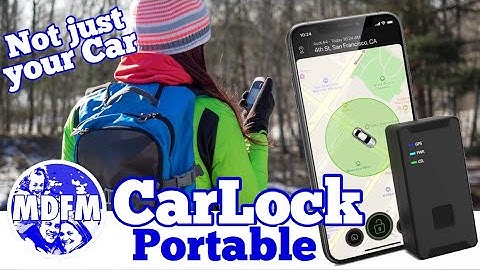 Carlock Portable GPS Tracker Review - Track MORE than your Car