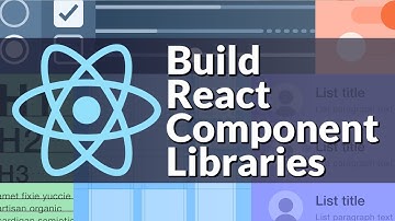 How to build react component libraries - Talk by George Georgiadis