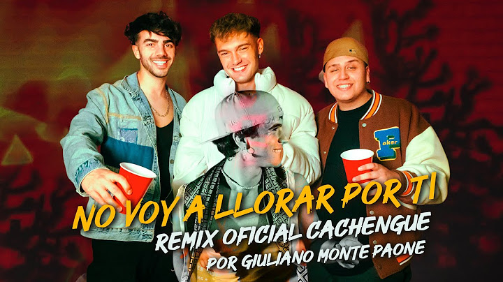 NO VOY A LLORAR POR TI   REMIX OFICIAL   YOUTUBE