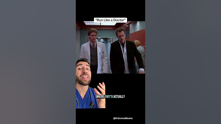 “Run Like a Doctor” #why