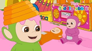 Teletubbies New Tiddlytubbies Season 2 Episode 3 Tubby Custard Train Mess Cartoon For Kids