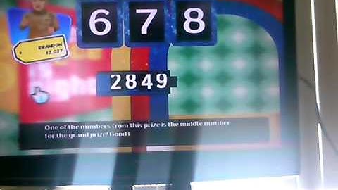 The Price is Right 2010 Edition Game 1