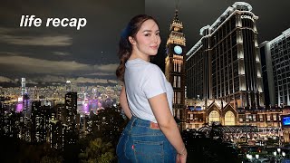 life recap vlog • hong kong and macau trip + haul  🇭🇰🇲🇴 | Andrea Angeles