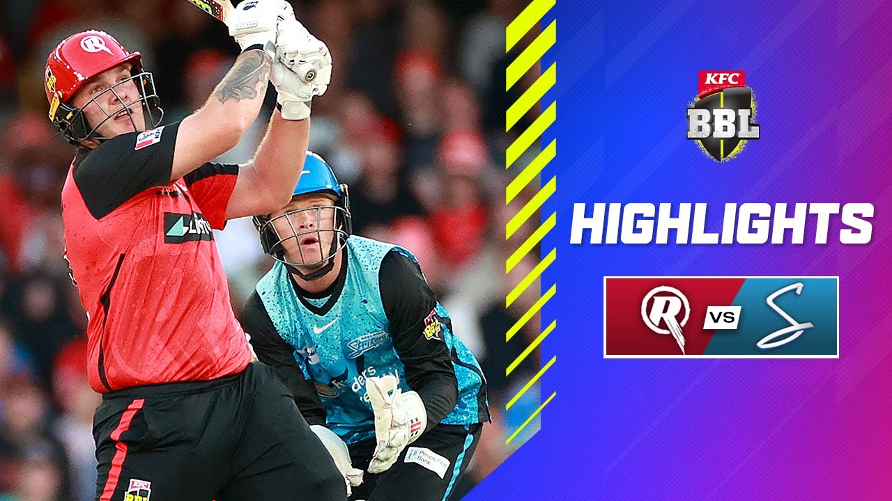 Melbourne Renegades v Adelaide Strikers Match Highlights | 
