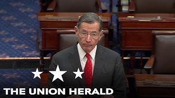 Senator Barrasso houdt toespraak op de 30e dag van de overheidssluiting