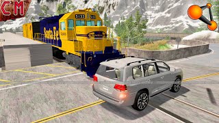 Diesel Train VS Cars #2 BeamNG Drive