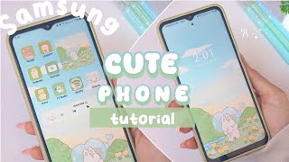TURN YOUR PHONE INTO KAWAII AESTHETIC | STEP BY STEP SAMSUNG CUSTOMISATION  screenshot 2