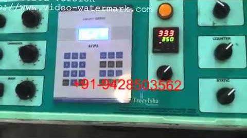 Complete Servo System for High Speed Pouch Making or Side Sealing Machine