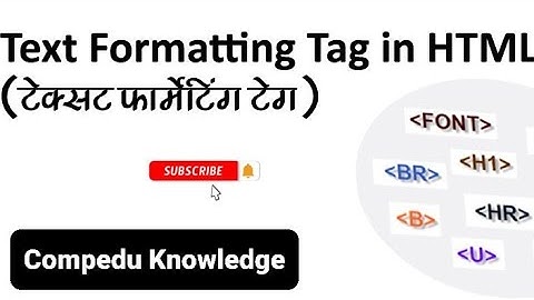 html tutorial for beginners | html full course in hindi | html text formatting in hindi |