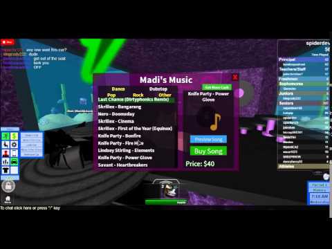 Roblox Lets Listen To Knife Party Power Gloves - 