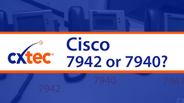 The Cisco 7942 or Cisco 7940 - Cisco Phones Comparison
