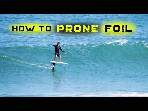 How to prone FOIL | SURF FOILING