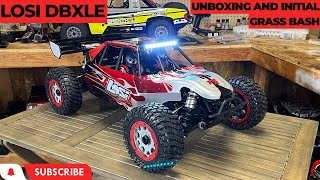 Losi DBXL-E unboxing and first bash session and thoughts‼️