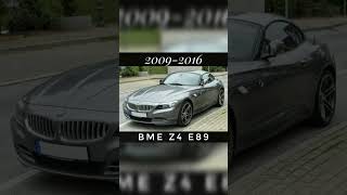 BMW Z SERIES #evolution #cars #bmw #shorts