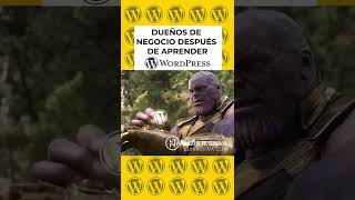 🦾 Dueños de negocio después de aprender wordpress 🦸‍♂️ 🦸‍♀️ screenshot 1