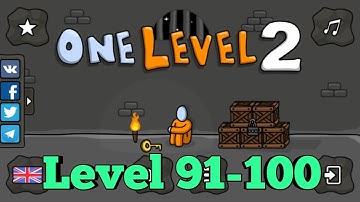 One Level 2 Stickman Jailbreak Level 91-100 Walkthrough.