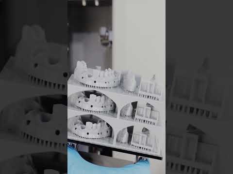 Stacked dental models
