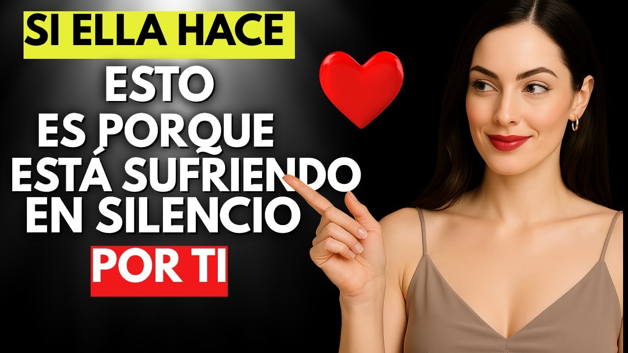7 Señales De Que Una Mujer SUFRE Por Ti En Silencio (Y Nunca Te Lo Va A Decir) | CARL JUNG