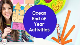 Ocean End of Year Activities for Kindergarten, 1st Grade, 2nd Grade Teachers