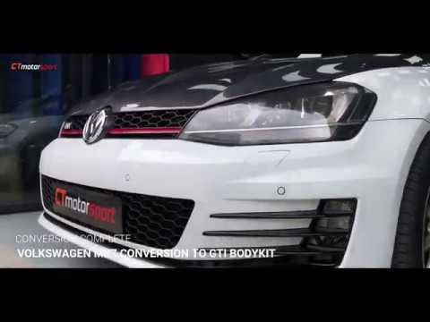 FOR VW GOLF 6 GTI Volkswagen GOLF 6 GTI Modified Carbon fiber Revozport  Rear Lip