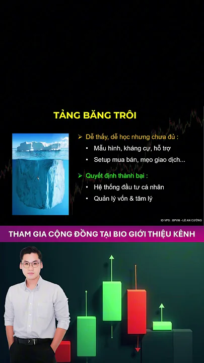 NGUYÊN LÝ TẢNG BĂNG TRÔI TRONG ĐẦU TƯ CHỨNG KHOÁN #leancuongcapital