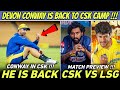 Devon Conway Is Back To CSK Camp  Shivam Dube Vs Krunal Pandya  CSK VS LSG