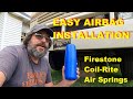 EASY Airbag Installation - Class A Fleetwood Bounder P30 Chevrolet Chassis RV Motorhome