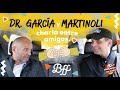 Dr. García y Martinoli charla entre amigos.