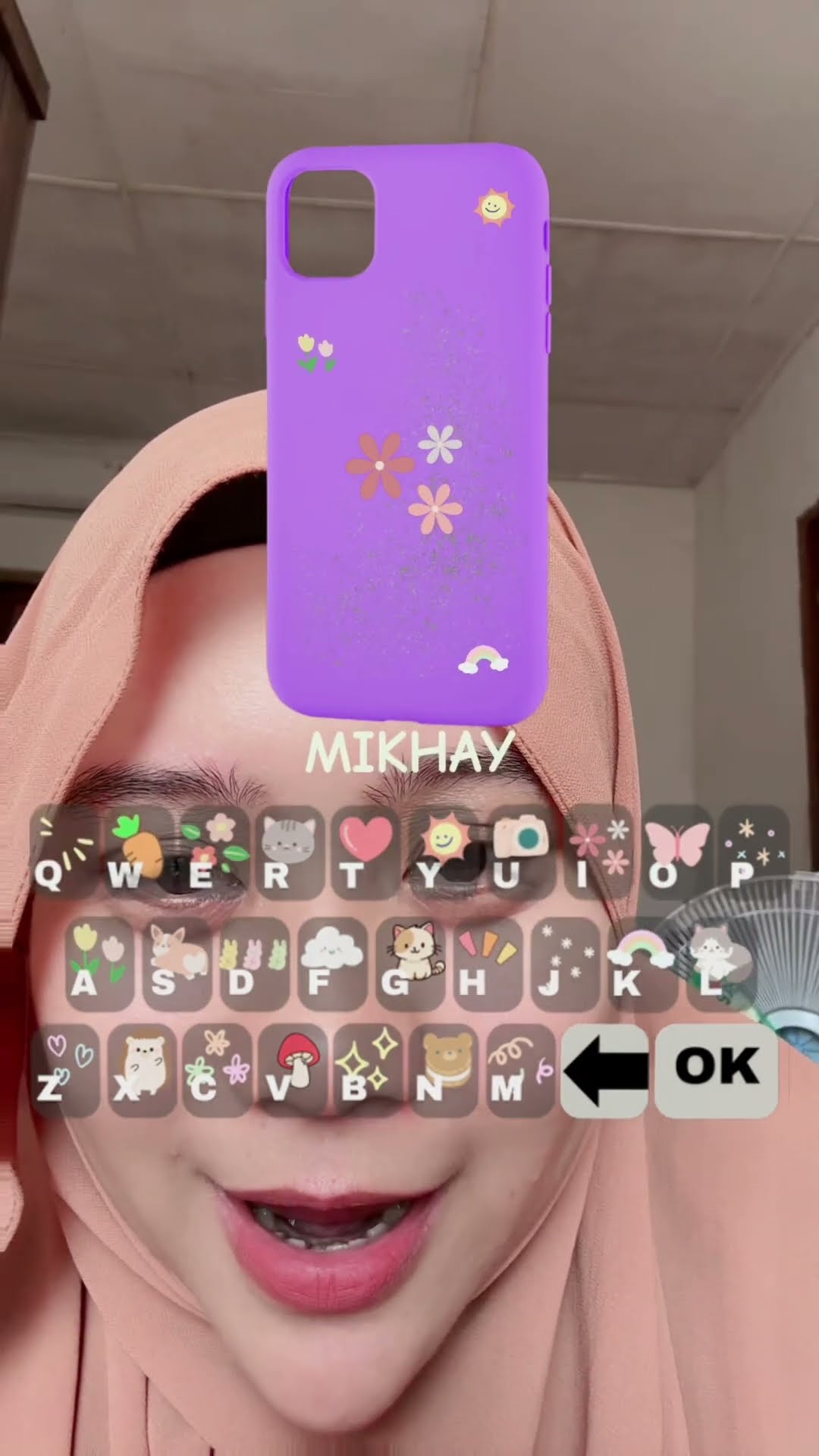 BIKIN CASE HP NAMA MIKHAYLA