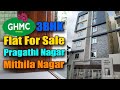 3 BHK HMDA Approved Flat For Sale in Pragathi Nagar - Mithila Nagar 1615 sft - East Facing