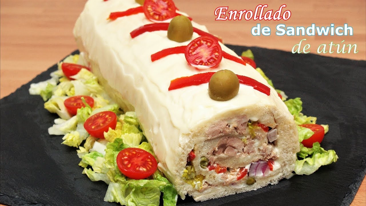 ▷ Enrollado de sándwich de atún ¡Super fácil y sabroso! 【 2023 】