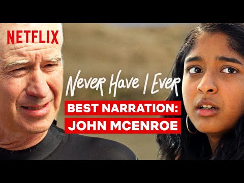 Best Narration From John McEnroe | Never Have I Ever | Netflix