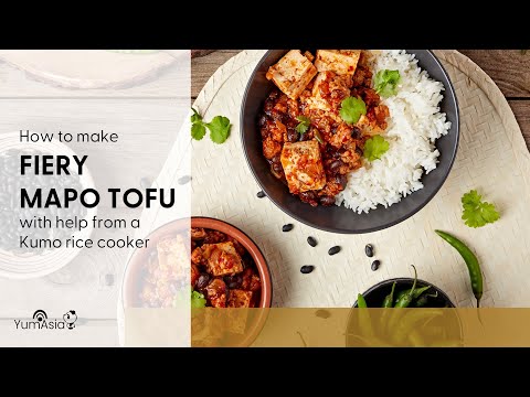 Fiery Mapo Tofu Made With The Help Of A Kumo Rice Cooker