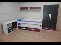 Cama Escritorio Juvenil