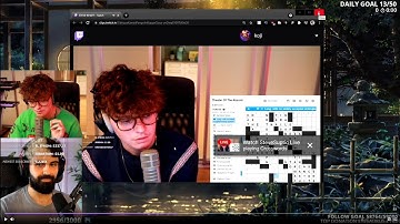 Steve reacting to Koji watching him correlate sign language to braille