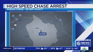 Sevierville man apprehended after shots fired, police chase