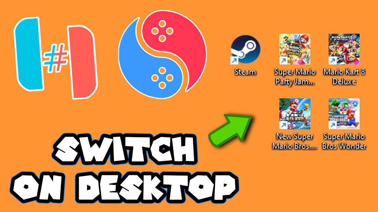 How to get switch games on desktop easy guide youtube