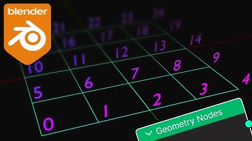 Geometry Nodes Visualize Element Index - Blender Tutorial