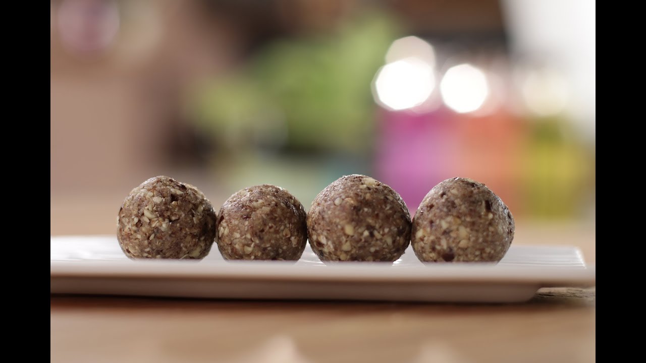 Walnut Oatmeal Laddoos