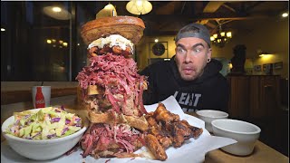 AMERICA'S BIGGEST REUBAN SANDWICH CHALLENGE HAS TO BE EATEN IN 30 MINUTES | Joel Hansen