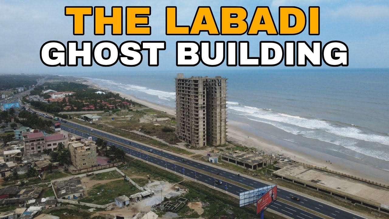 Labadi Ghost Building | Inside Accra's Abandoned La Beach Towers | Drone Exploration