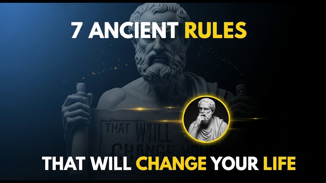 7 Ancient Philosophy Rules That Will Change Your Life Forever Stoicism ...