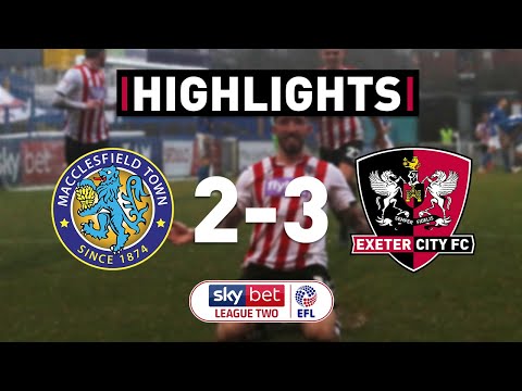 Macclesfield Exeter City Goals And Highlights