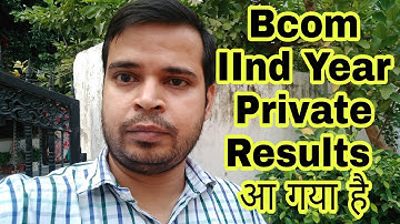 ccs university results 2020 | Bcom IInd Year private results 2020 | bcom private results 2020