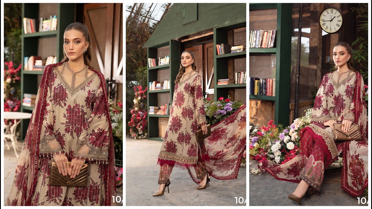 Unstitched M Prints Summer Edit '25 by Maria B | MPT-2609-B