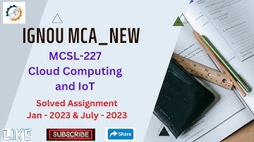 MCS 227 SOLVED ASSIGNMENT || Jan-23 & July-23 || MCA_NEW || IGNOU || HELPING HAND