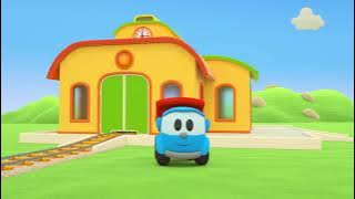 Leo the Truck Assembles the Popcorn Maker Machine and Makes Popcorn for Friends!