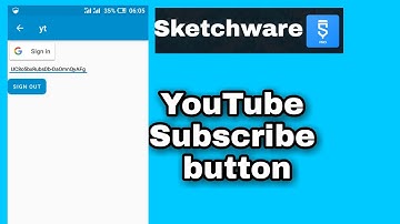 YouTube subscribe button to Android app full tutorial and project