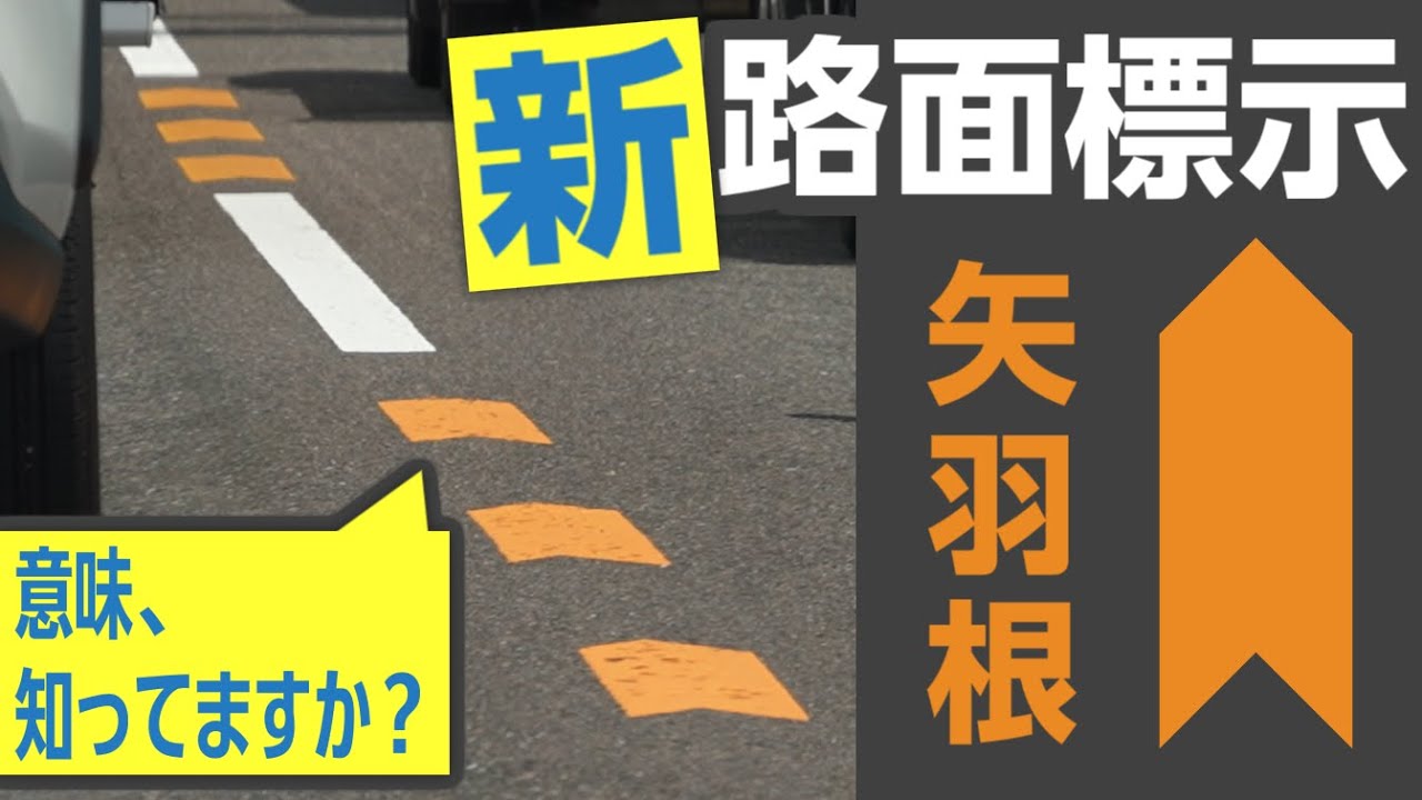 Have you ever seen this road marking? What is the 